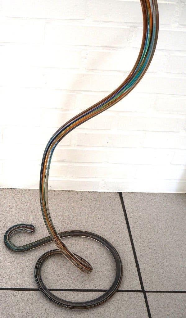 Grand serpent Cobra en verre soufflé, Enlèvement