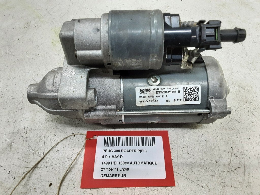 DÉMARREUR 308 (L3 / L8 / LB / LH / LP) (9832577880), Kontakt-peugeot@peugeot.com, Utilisé, Peugeot Deutschland GmbH, Bahnhofsplatz
65423  Rüsselsheim, DE