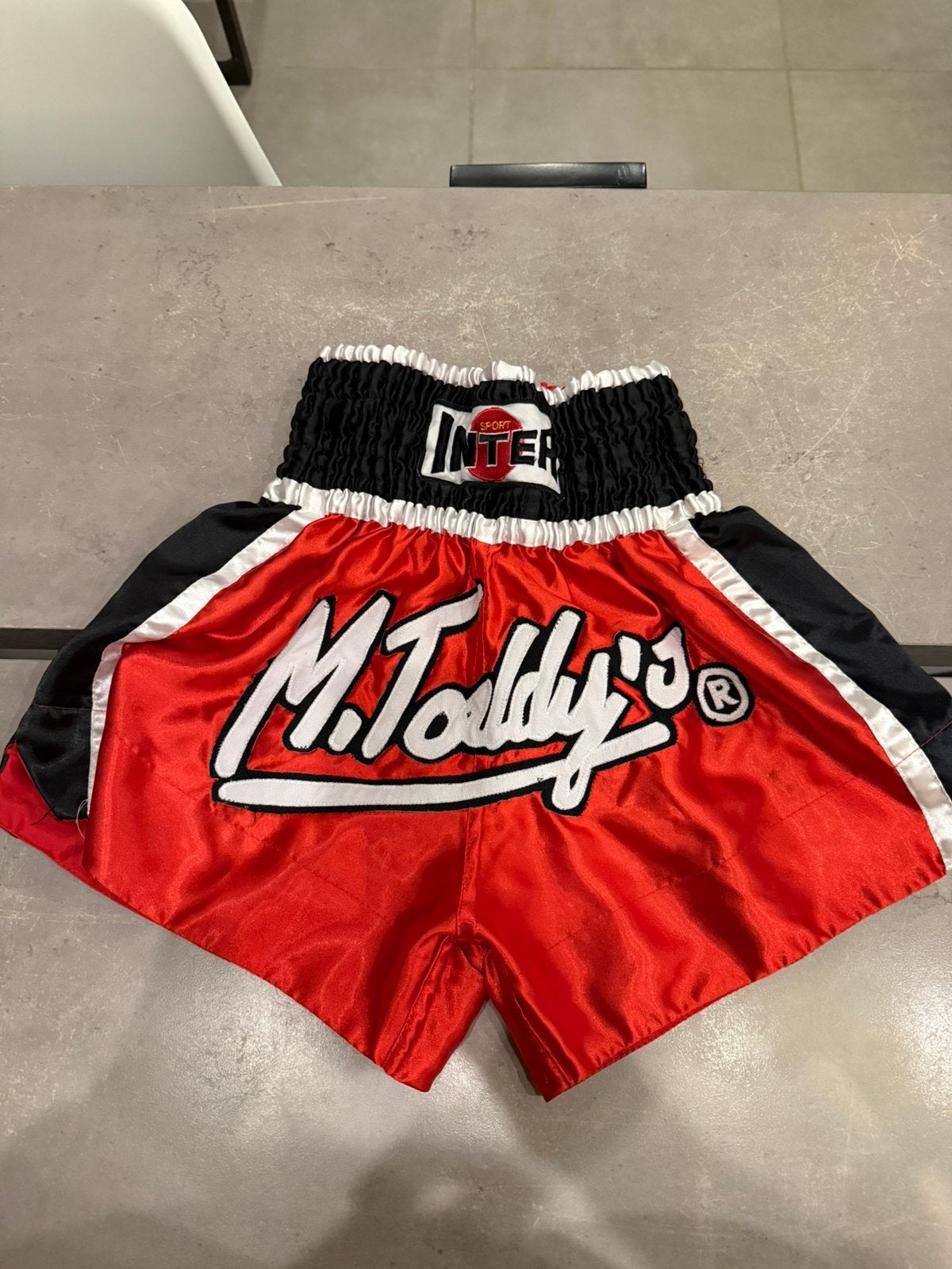 Short et chemise Kickbox Master Toddy, Sports & Fitness, Sports de combat & Self-défense, Neuf, Taille L, Autres, Vêtements d'arts martiaux