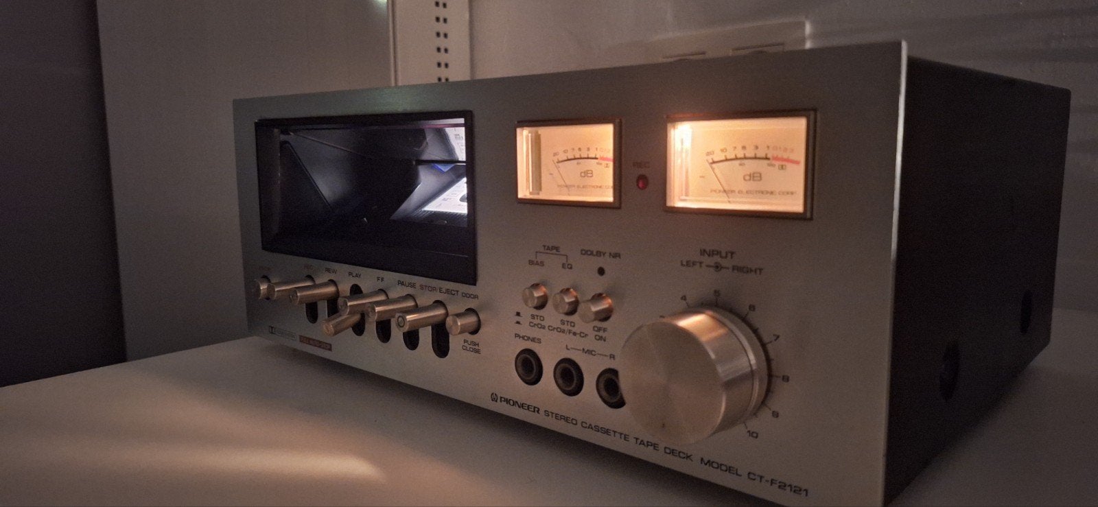 Pioneer CT-F2121 Stereo Cassette Tape Deck vintage, Enlèvement
