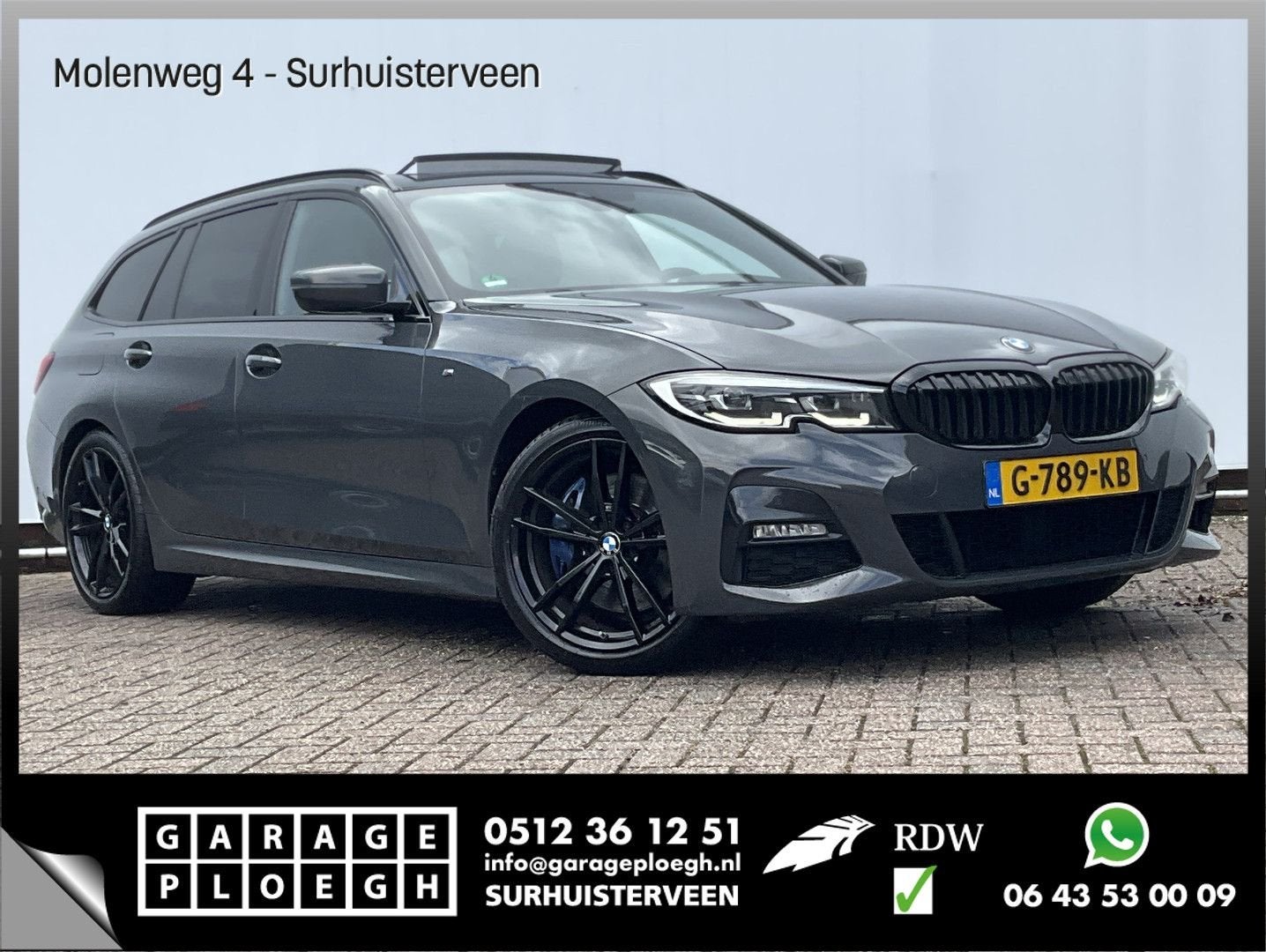 BMW 330 3-serie Touring 330i M-Sport High Executive Edition, Autos, BMW, Achat, Entreprise, Break, Automatique