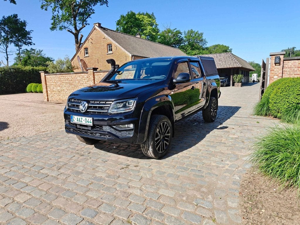 Volkswagen Amarok 3.0 V6 TDi 4Motion Shadowline, Autos, Volkswagen, USB, Entreprise, Autres couleurs, Noir