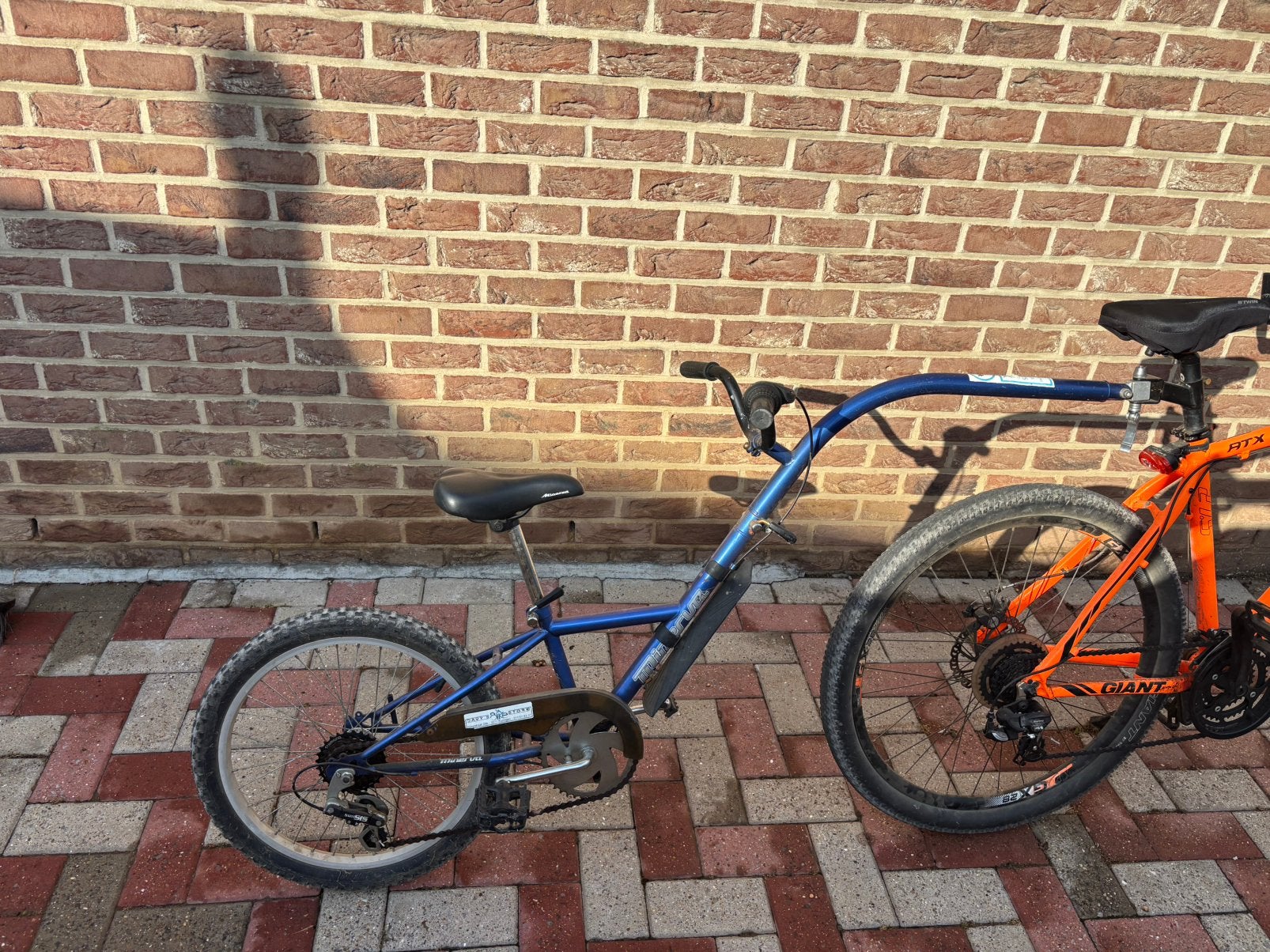Aanhangfiets, Fietsen en Brommers, Ophalen, Zo goed als nieuw, Aanhangfiets