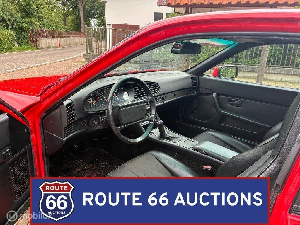 Porsche 944 | 1987 | Route 66 Auctions, Auto's, Zwart, Bedrijf, Overige carrosserie, Porsche
