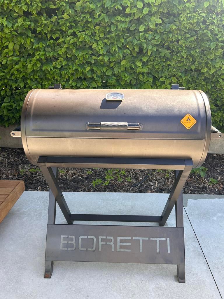 Boretti houtskool barbecue, Tuin en Terras, Ophalen, Zo goed als nieuw