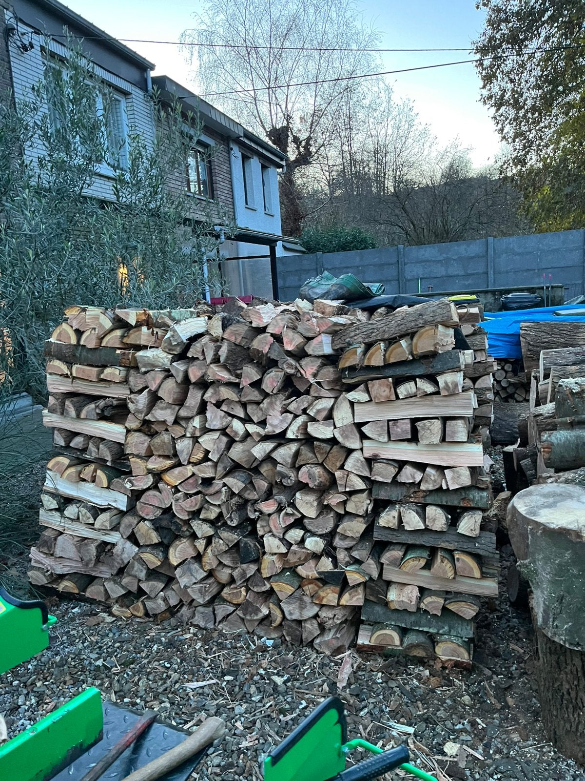 Bois de chauffage, 6 m³ ou plus, Enlèvement ou Envoi, Frêne, Bûches