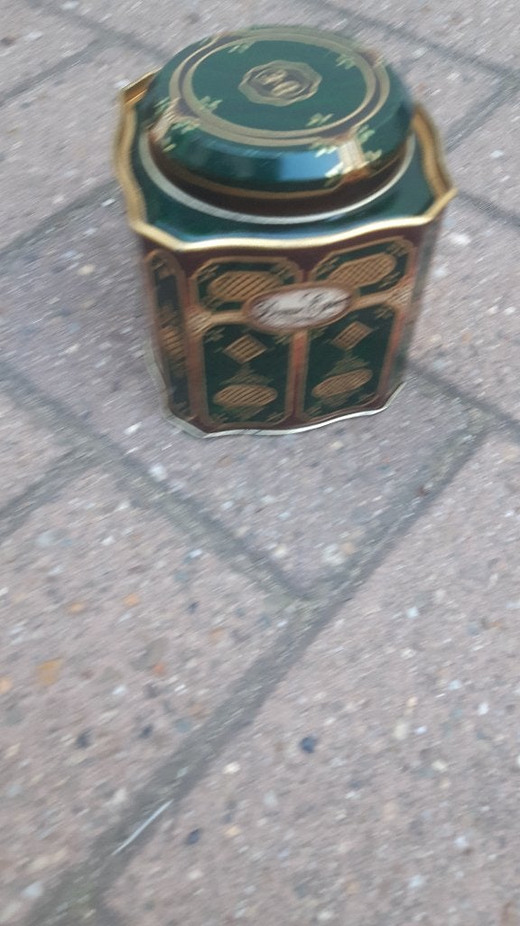 vintage blik Douwe Egberts, Enlèvement ou Envoi, Comme neuf, Café, Douwe Egberts
