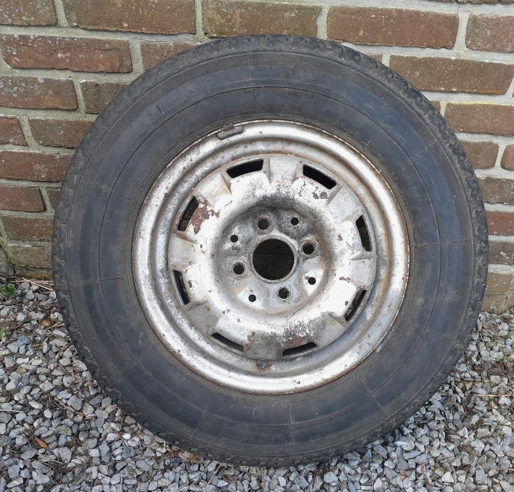 PNEU NEUF SUR JANTE ACIER 165 SR 13 GMW, Neuf, 4 Saisons, Autre, Véhicule utilitaire