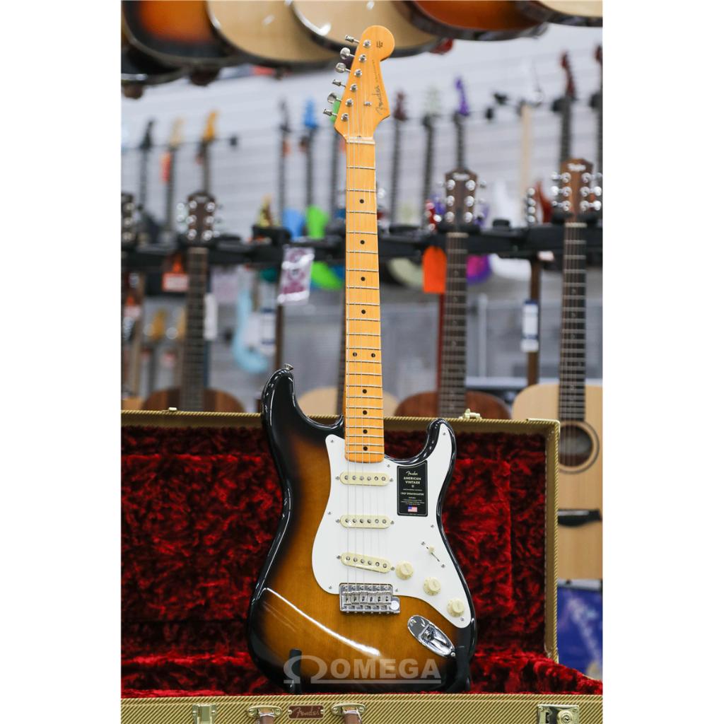Fender Fender American Vintage II Stratocaster uit 1957, Muziek en Instrumenten, Ophalen, Zo goed als nieuw, Solid body, Fender