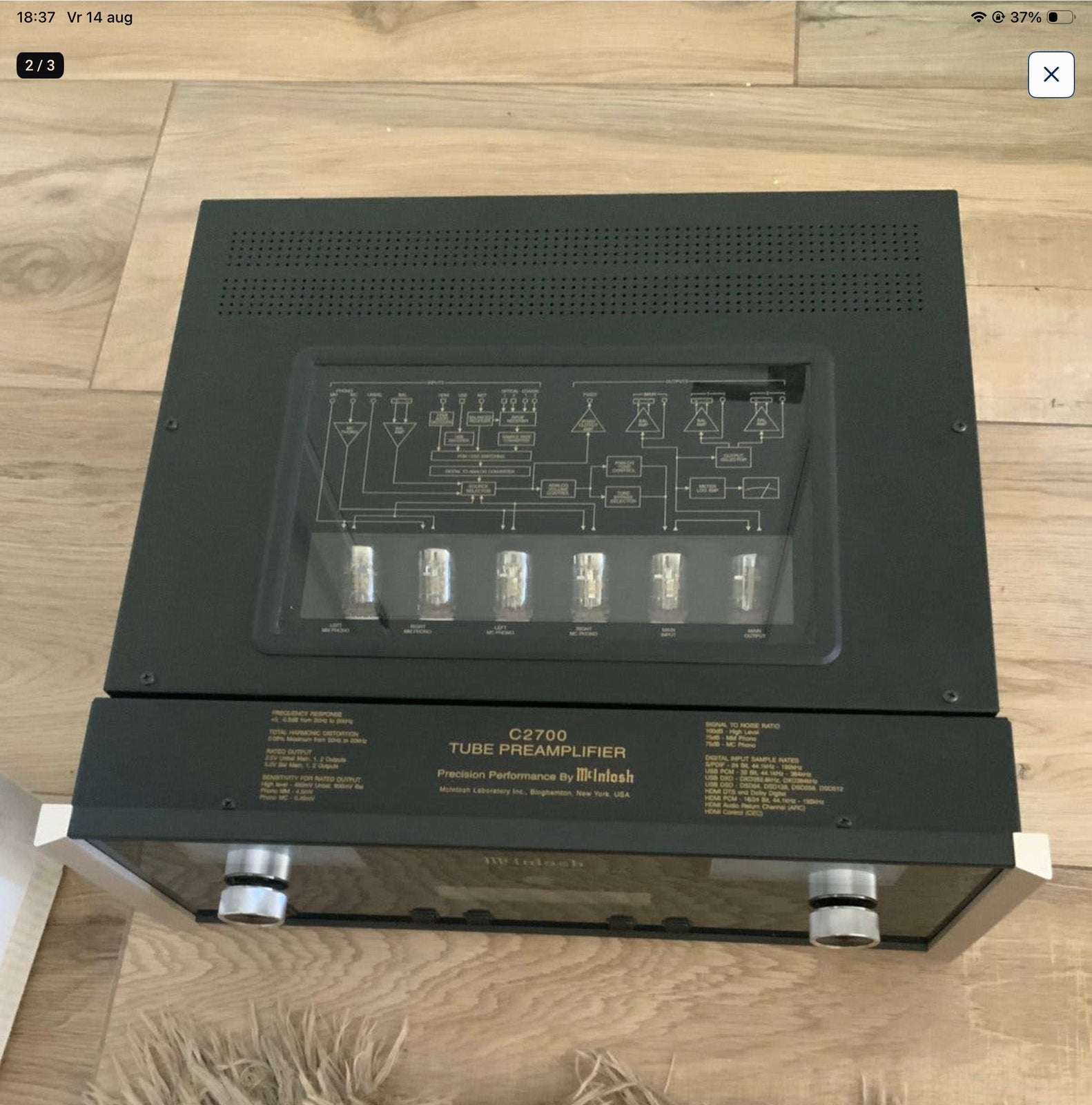 McIntosh C2700, Audio, Tv en Foto, Versterkers en Ontvangers, Ophalen of Verzenden, Zo goed als nieuw