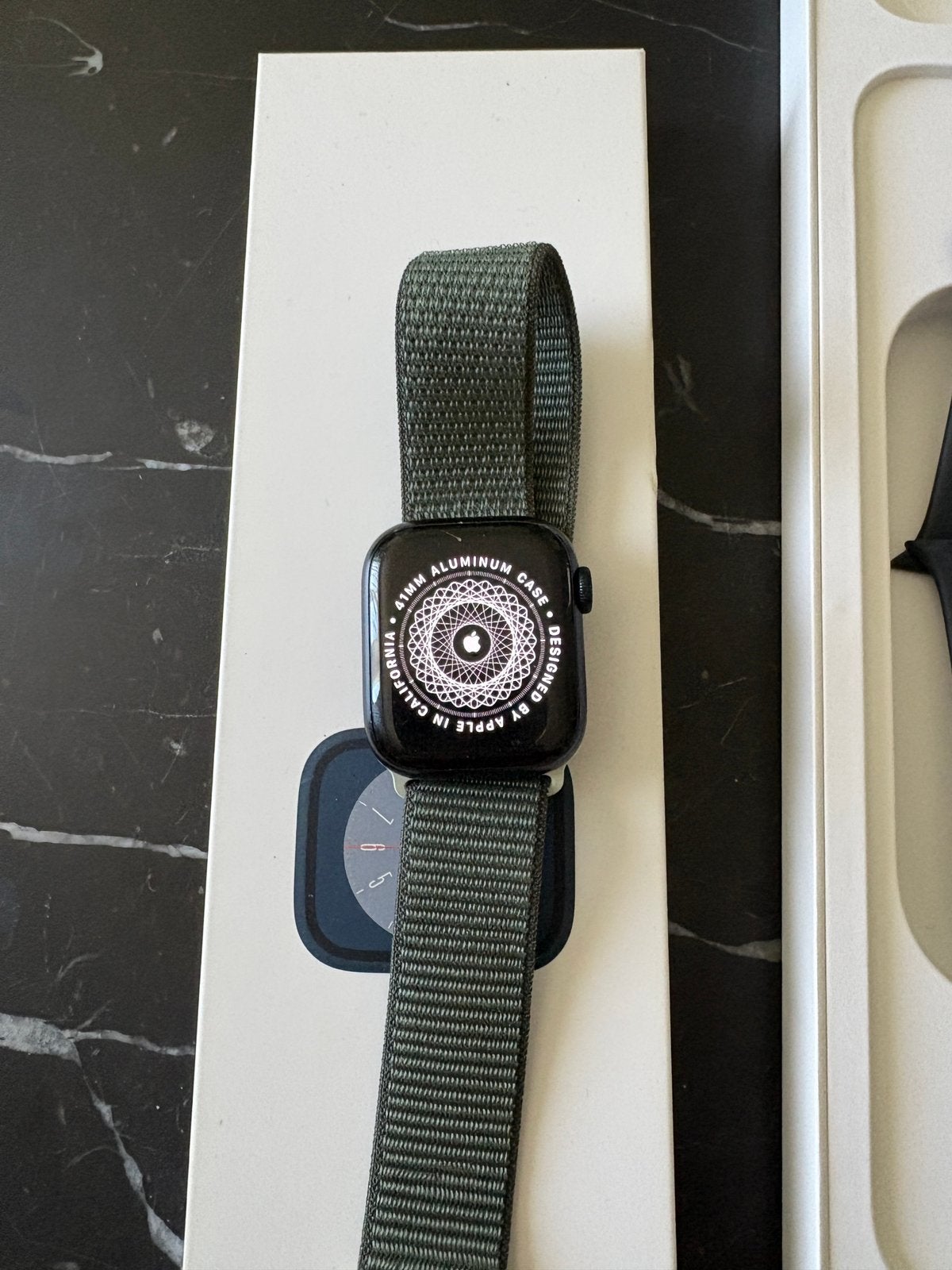 Apple watch 8 41mm, Gebruikt, Zwart, IOS, Ophalen of Verzenden
