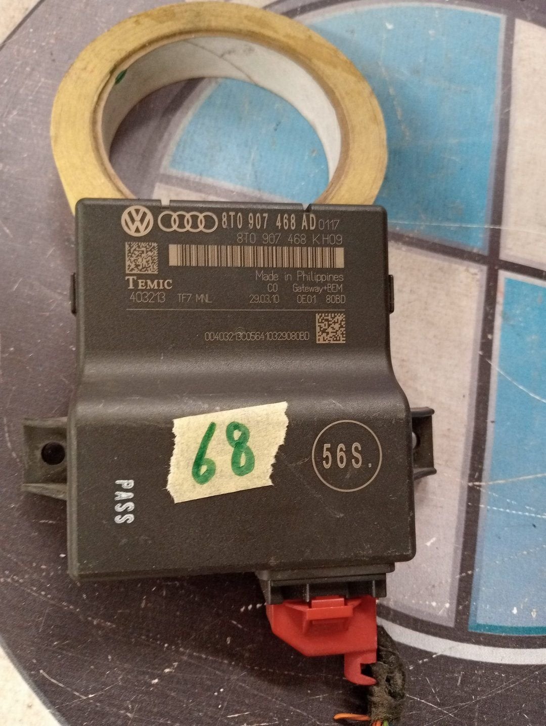 Gateway module met artikelnummer 8T0907468AD Audi Q5 (8RB) 2, -, Audi, Utilisé, -