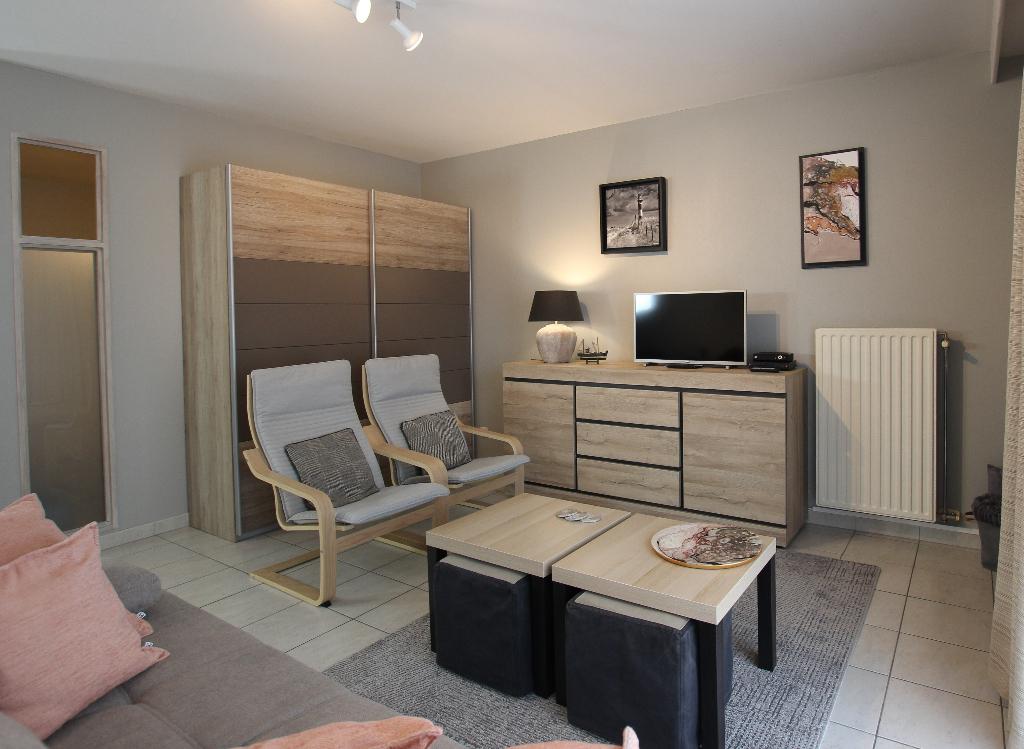 Nieuwpoort midwk 21-26/9 en najaar appartement +garage,1 slk, Propriétaire, Anvers et Flandres, 1 chambre, Appartement