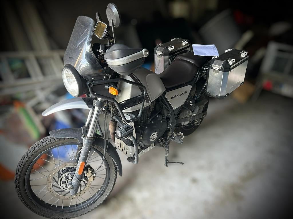 Moto Royal Enfield Himalayan - Full options, Compatible A2, Motoren, LED Verlichting, Particulier, Minimaal motorrijbewijs A2