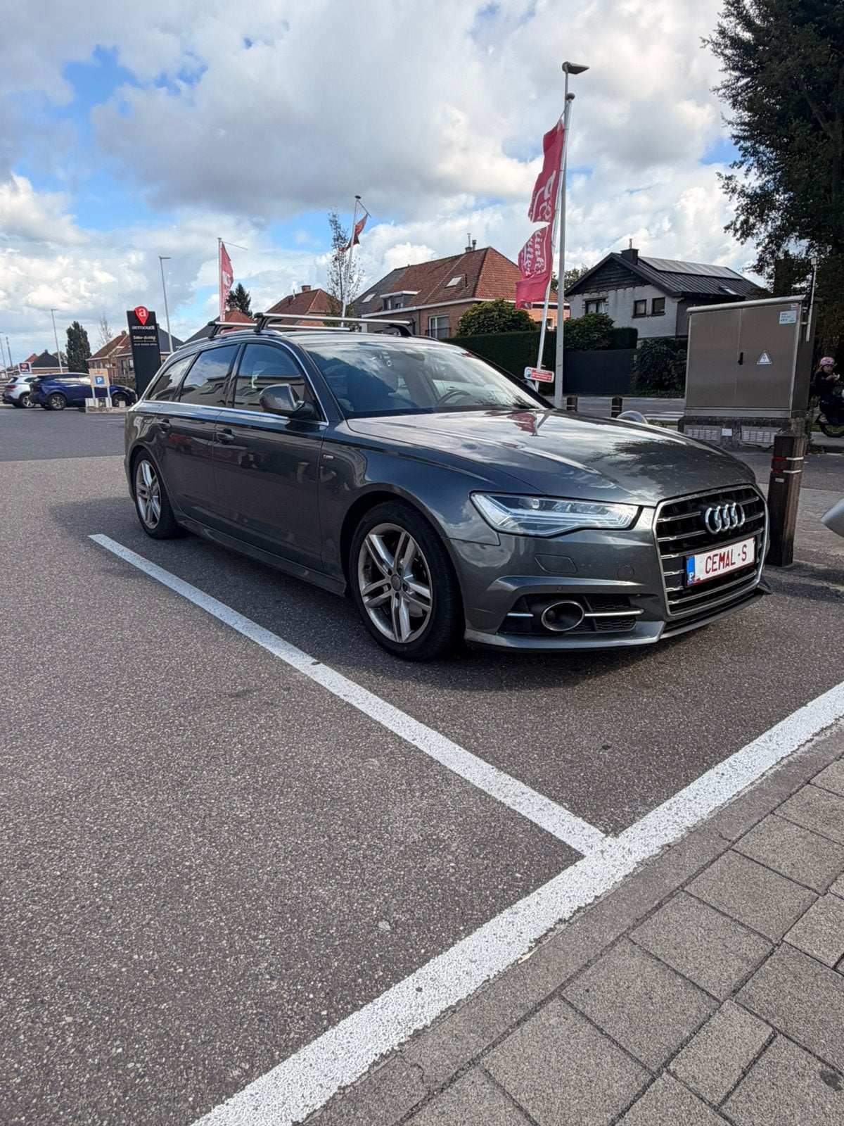 Audi a6 break 3x Sline, Auto's, 5 deurs, Particulier, Parkeersensor, Zilver of Grijs