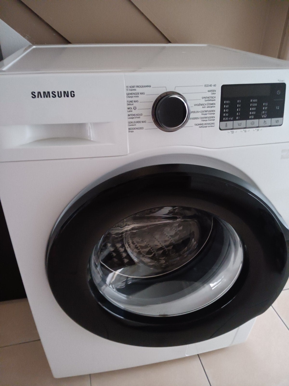 goed werken wasmachine 8 kilo, Ophalen