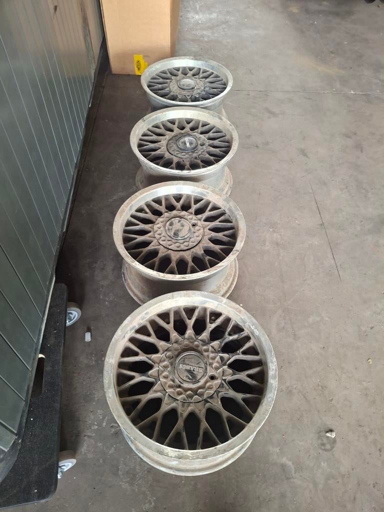 Originele brabus monoblock velgen mercedes 190 w201, Enlèvement ou Envoi
