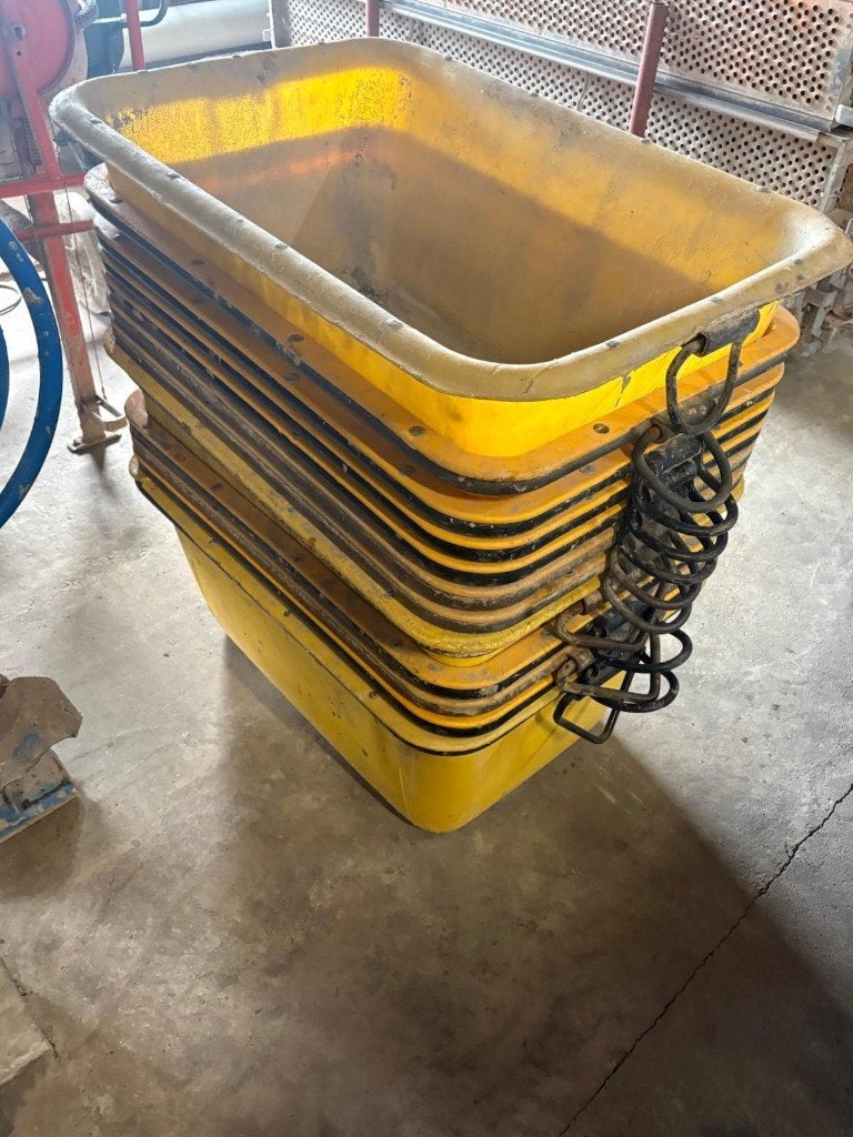 Mortelkuipen 200 liter, Doe-het-zelf en Bouw, Ophalen, Gebruikt