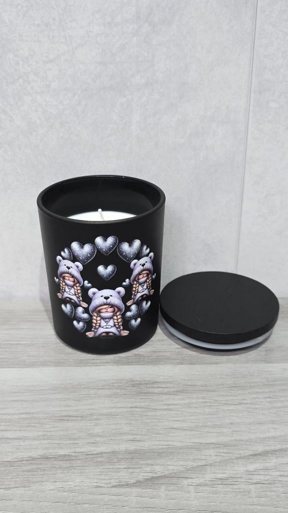Bougie parfumée personnalisée, Maison & Meubles, Accessoires pour la Maison | Bougeoirs & Bougies, Bougie, Noir, Enlèvement ou Envoi