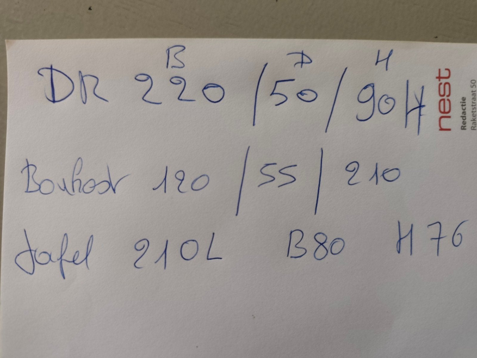 eetplaats, Huis en Inrichting, Ophalen, Gebruikt