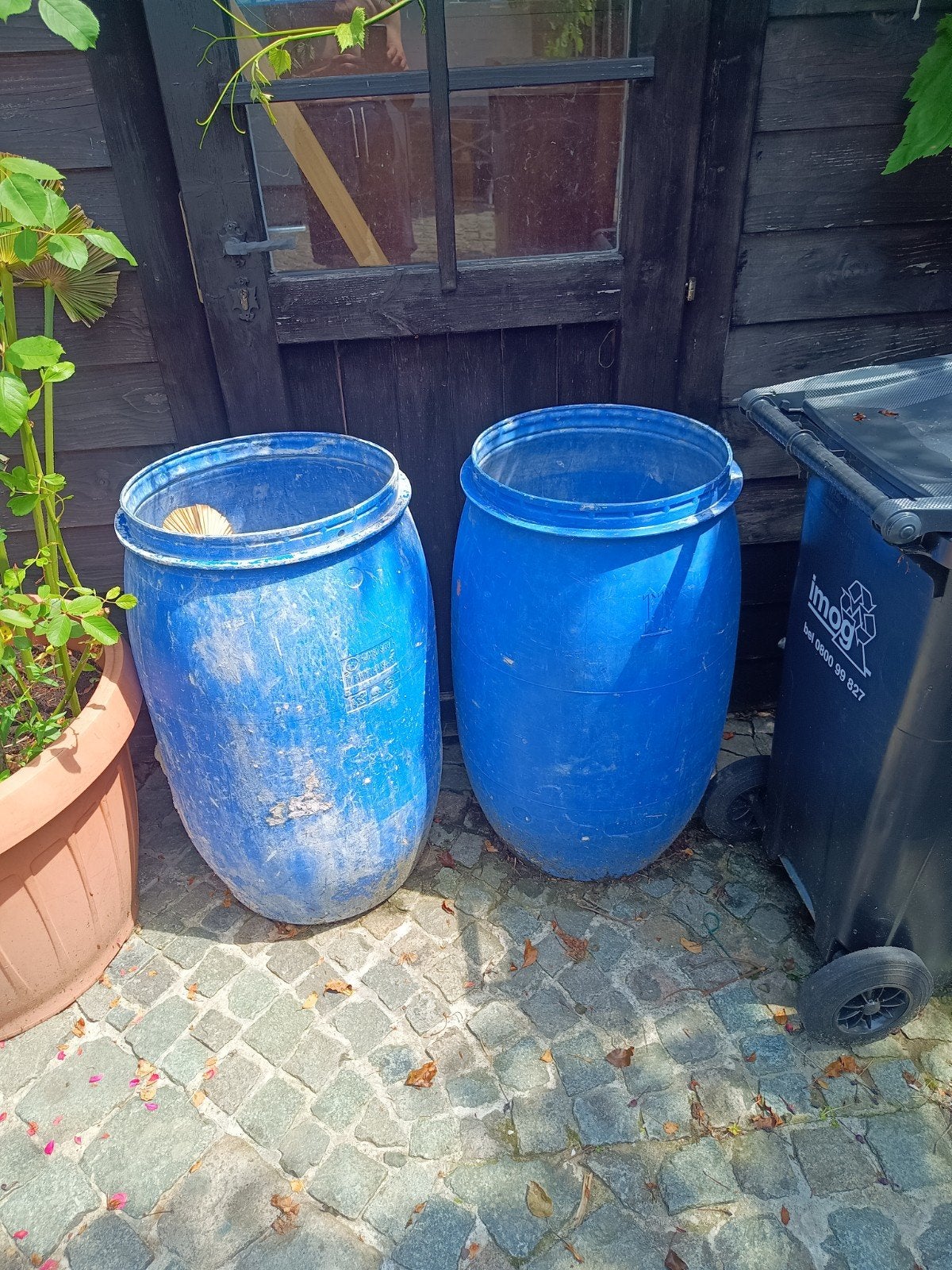 vaten, Tuin en Terras, Regentonnen, Ophalen