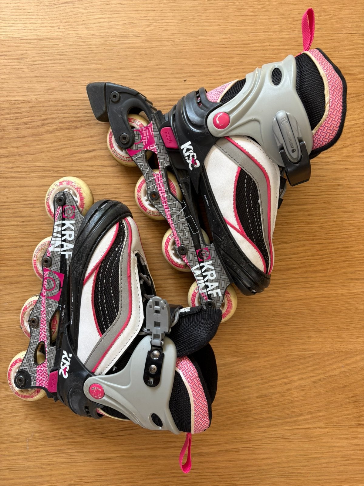 Rollers ajustables pour enfant, Sports & Fitness, Autres marques, Rollers 4 roues en ligne, Réglable, Enlèvement