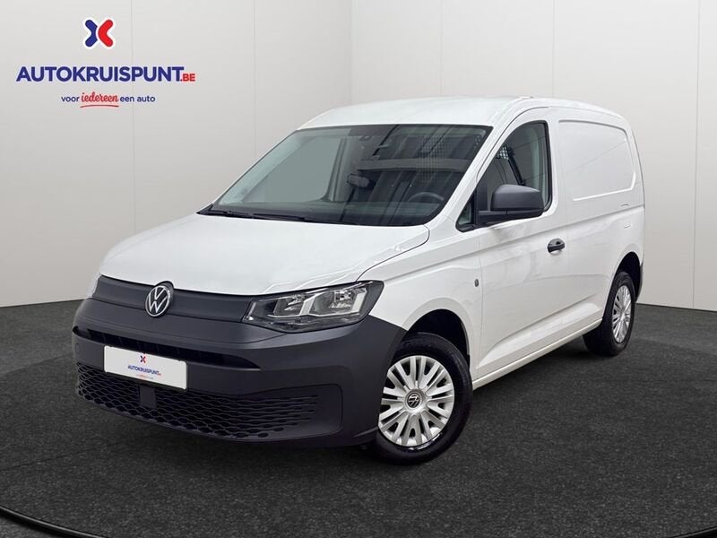 Volkswagen Caddy 2.0 Tdi, Auto's, Stof, Euro 6, Wit, Parkeersensor