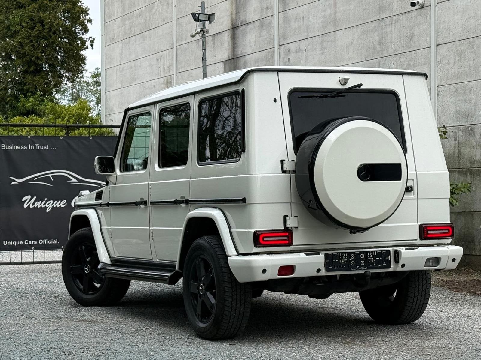 Mercedes G350 CDI Designo Pearl White/Red Zetelkoeling Full, Autos, Euro 5, Achat, Entreprise, Diesel
