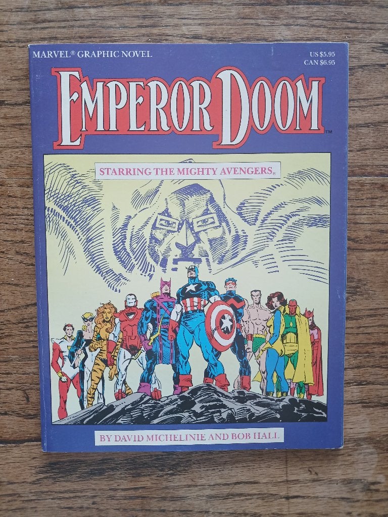 Marvel Graphic Novel #27 - Emperor Doom, Livres, BD | Comics, Enlèvement ou Envoi, Série complète ou Série, Utilisé, Jim Shooter