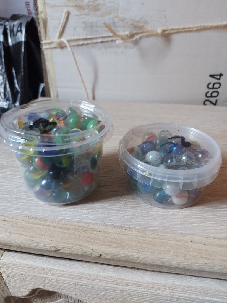 knikkers, Ophalen, Gebruikt