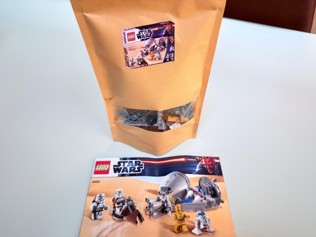 Lego Star Wars 9490 - zie omschrijving, Gebruikt, Star Wars, Lego, Ophalen of Verzenden