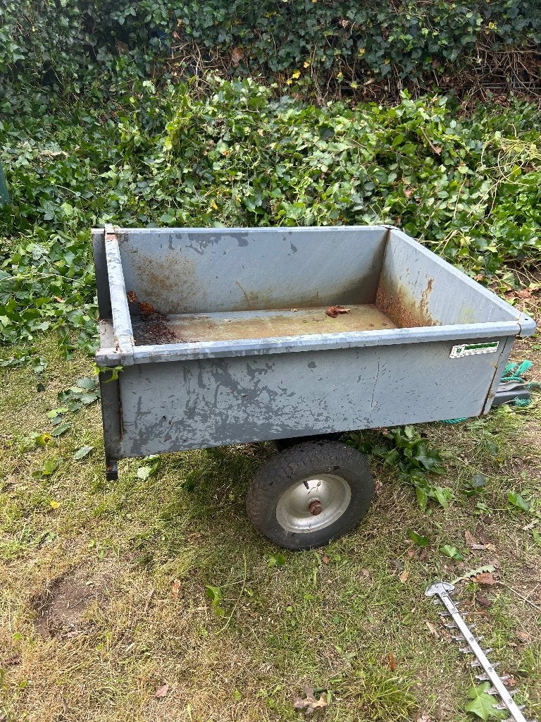 Mini aanhangwagen, Ophalen, Gebruikt