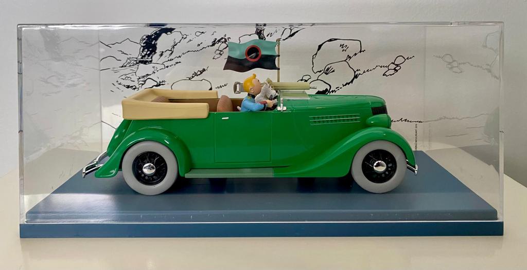 Auto kuifje 1:24, Ophalen, Kuifje, Zo goed als nieuw