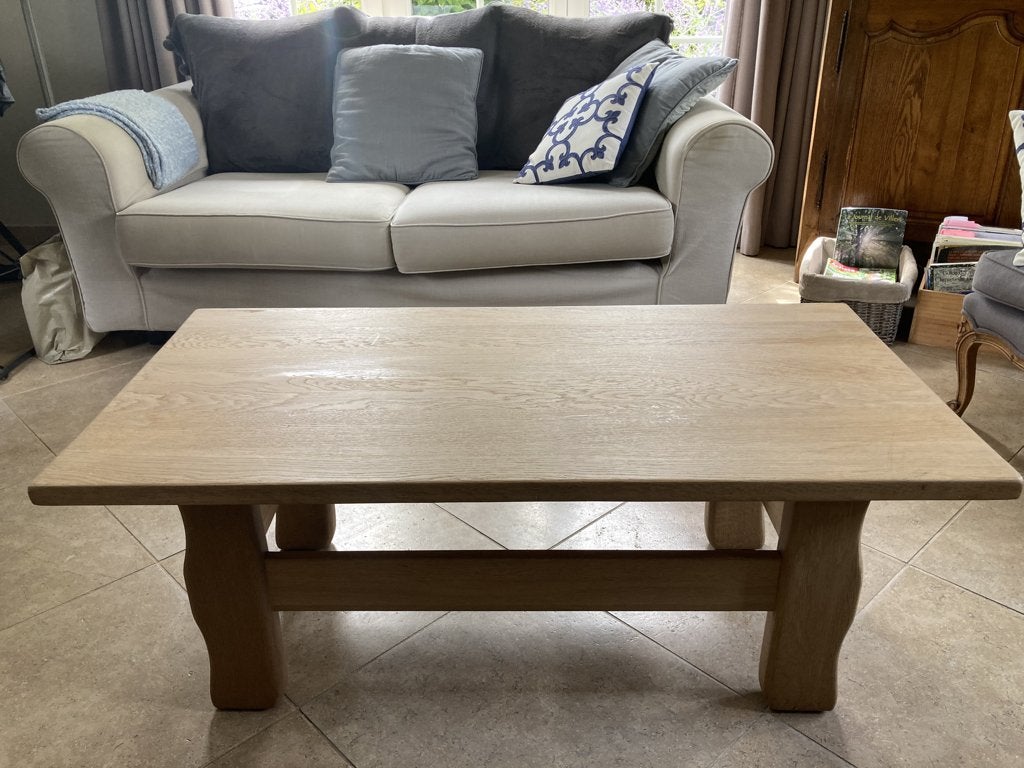 Table de salon, Maison & Meubles, Vintage, 50 à 100 cm, Enlèvement, Utilisé