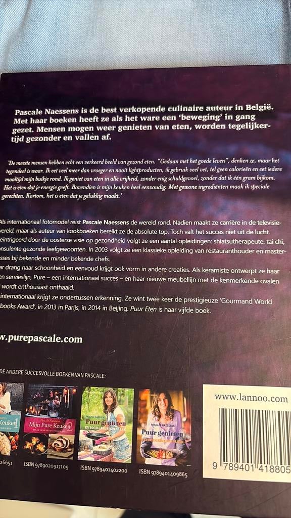Pascale Naessens - Puur eten dat je gelukkig maakt, Boeken, Ophalen, Pascale Naessens