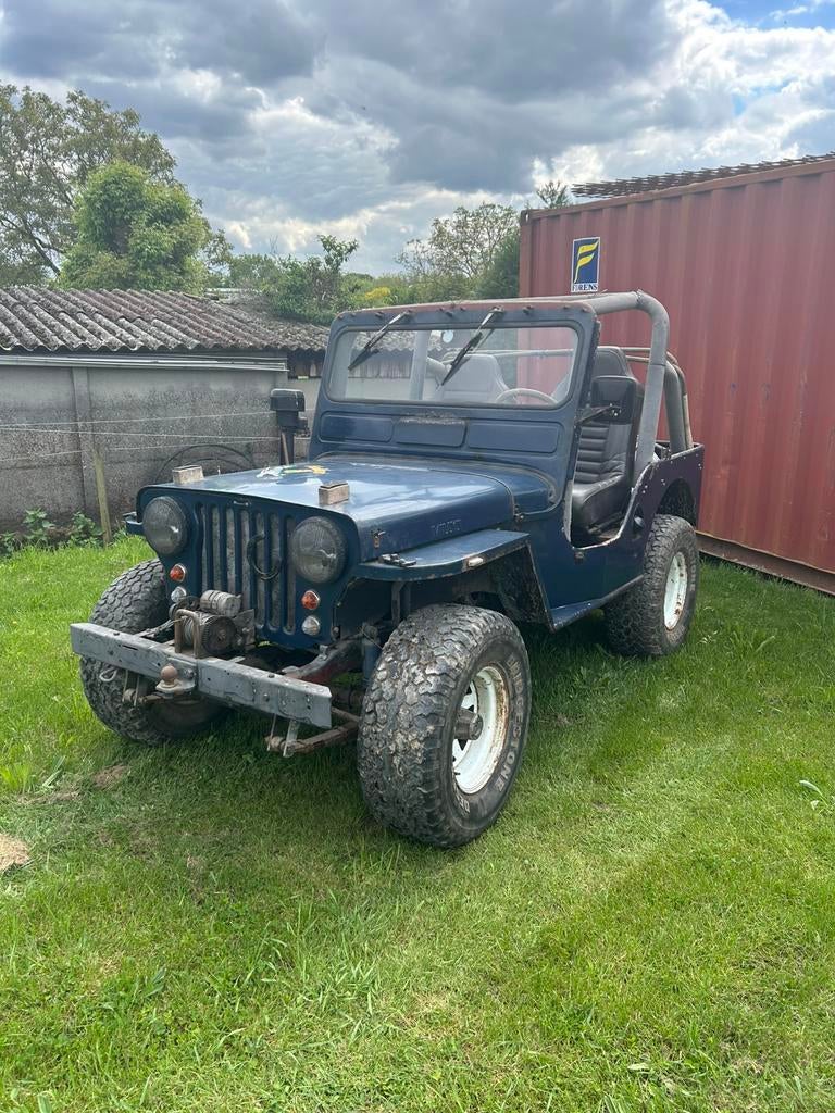 Jeep willys CJ3A, Autos, Achat, 5 cylindres, Particulier, Essence
