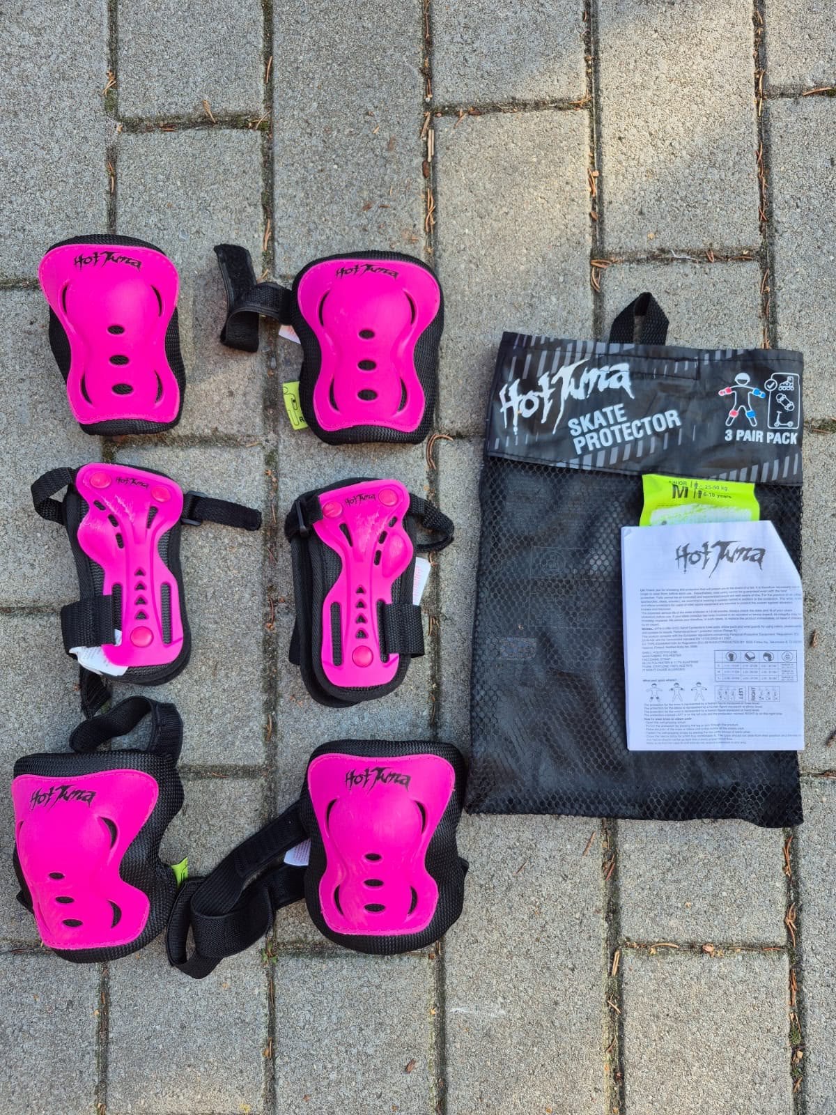 Protections pour roller - taille M, Enfants & Bébés, Enlèvement, Réglable, Utilisé, Enfants