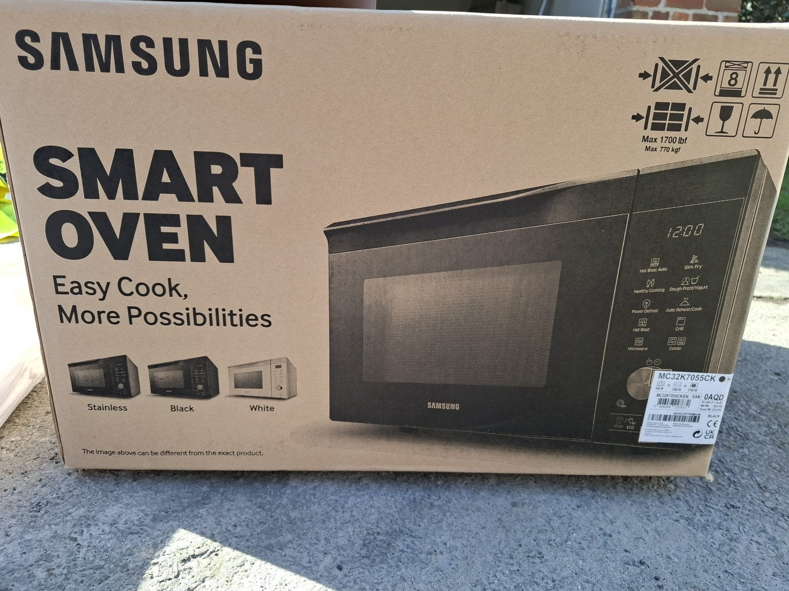 Four intelligent Samsung MC32K7055CK, Electroménager, Micro-ondes, Utilisé, Enlèvement