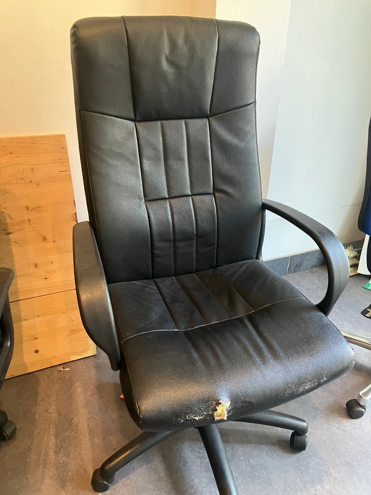 Various office chairs, Ophalen, Gebruikt, Zwart, Bureaustoel
