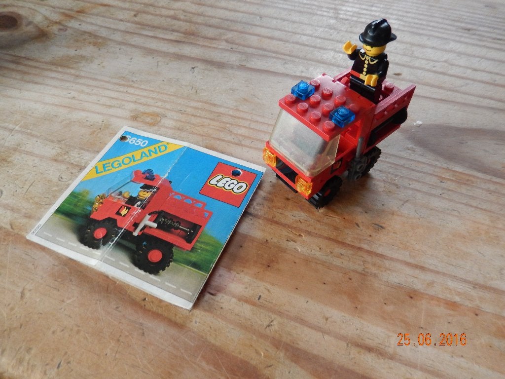 Lego 6650: Brandweer, Ophalen of Verzenden, Gebruikt, Lego
