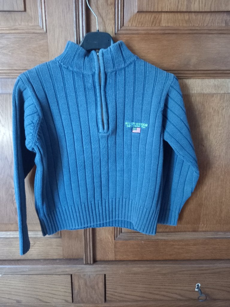 RIVER WOODS - pull - longues manches - taille 8 ans, Garçon, River Woods, Pull ou Veste, Comme neuf
