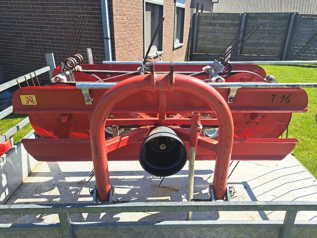 Snelhooier / bandhooier voor mini tractor, Ophalen