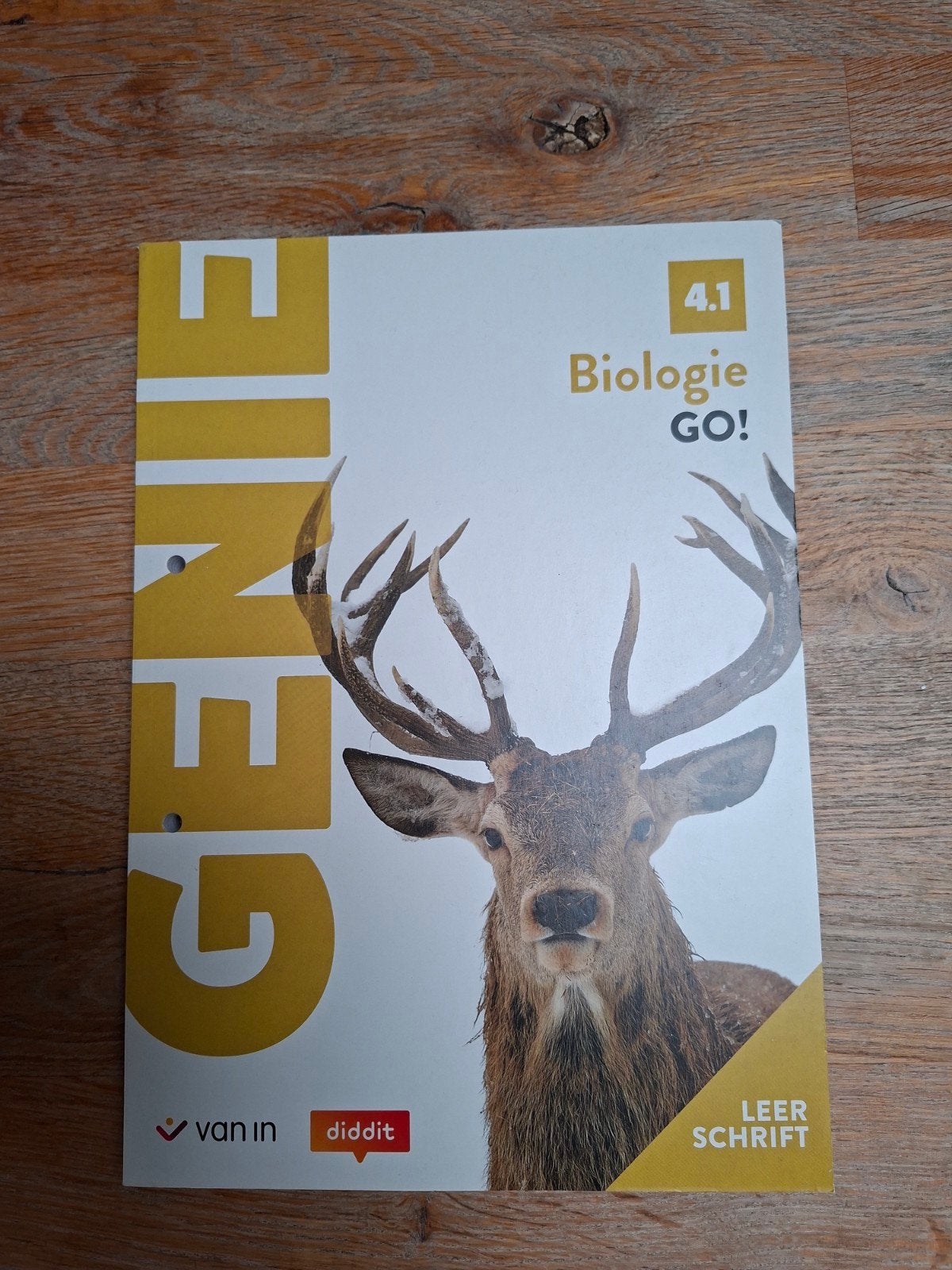 Genie Biologie GO! 4.1 - leerschrift, Ophalen of Verzenden, Biologie