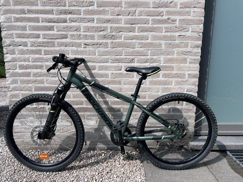 Kindermountainbike Rockrider ST920 24 inch, Hardtail, Heren, Zo goed als nieuw, Schijfrem