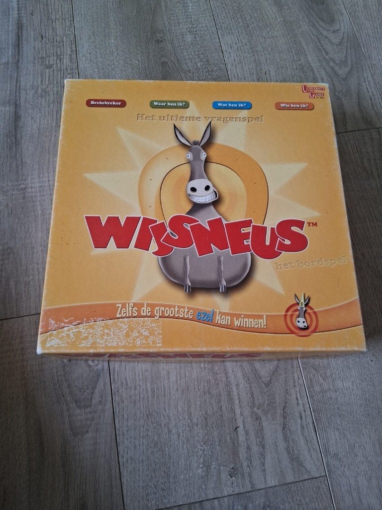 wijsneus, Hobby en Vrije tijd, Drie of vier spelers, Ophalen of Verzenden, Nieuw, University Games