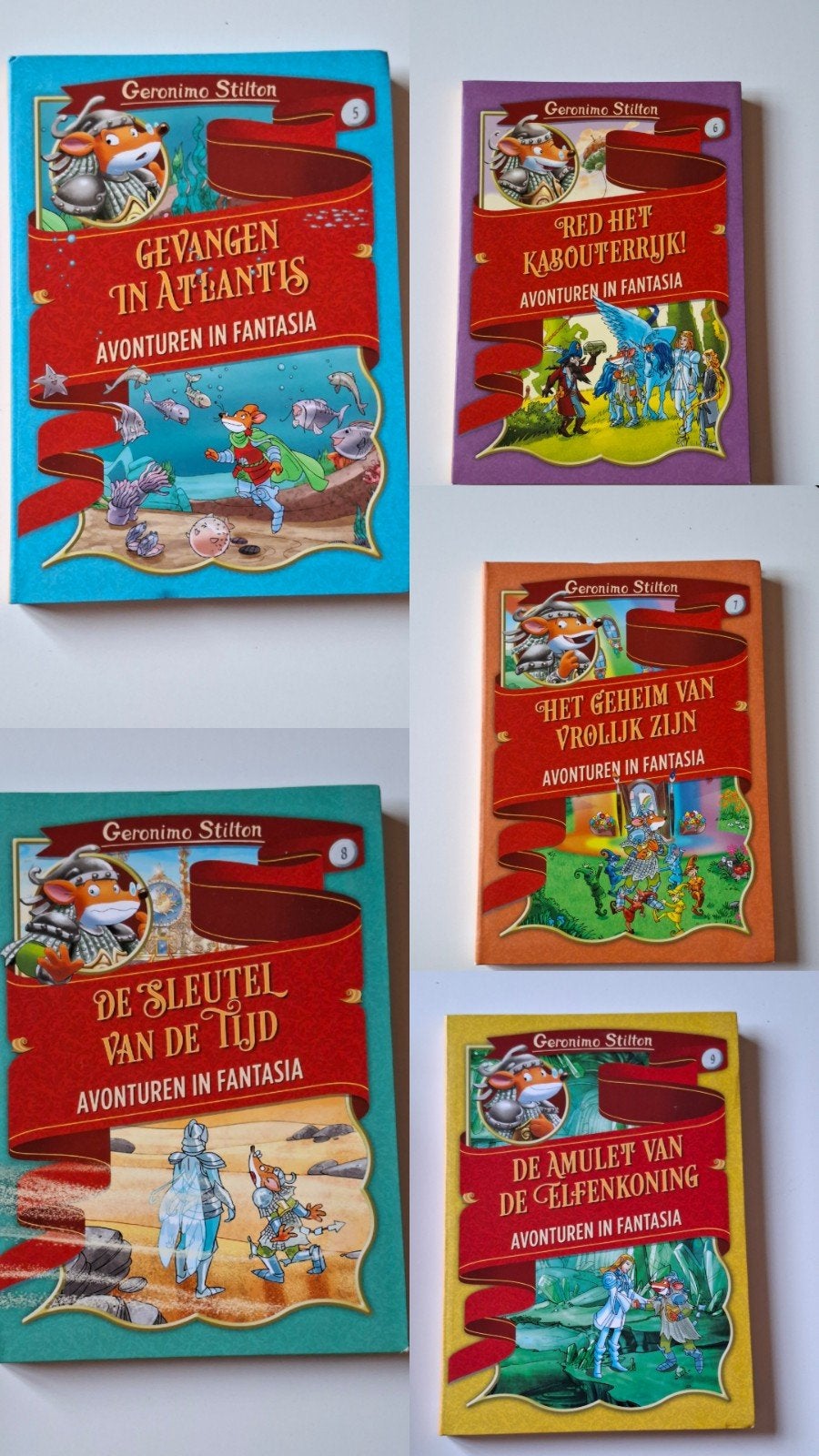 boeken Geronimo & Thea Stilton, Livres, Livres pour enfants | Jeunesse | Moins de 10 ans, Enlèvement, Utilisé, Geronimo Stilton