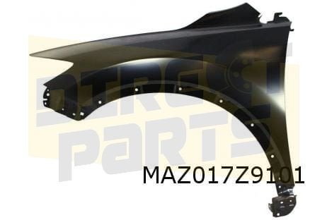 Mazda CX-9 (2/07-12/10) voorscherm Links Origineel! TD115221, -, Verzenden, -, Nieuw