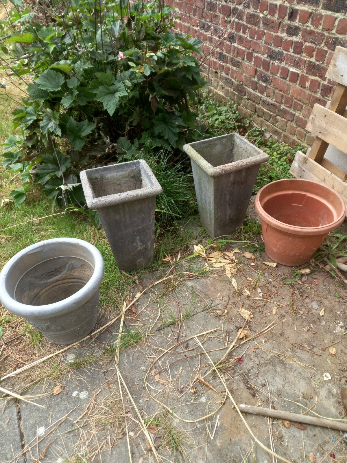 lot 4 plantenbak, Ophalen