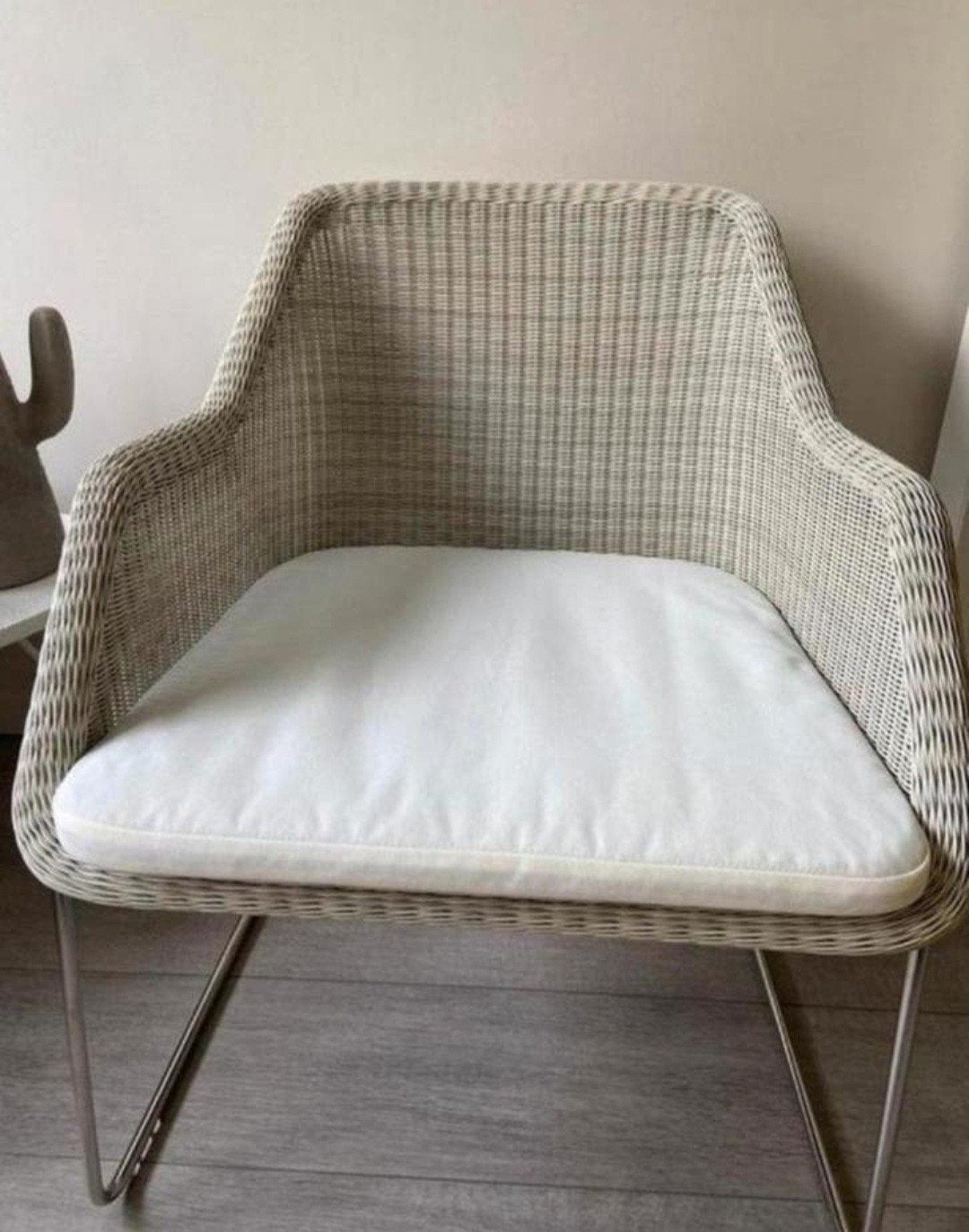 4 chaises lounges Manutti Mood 1S Comme neuf, Enlèvement, Comme neuf, Osier