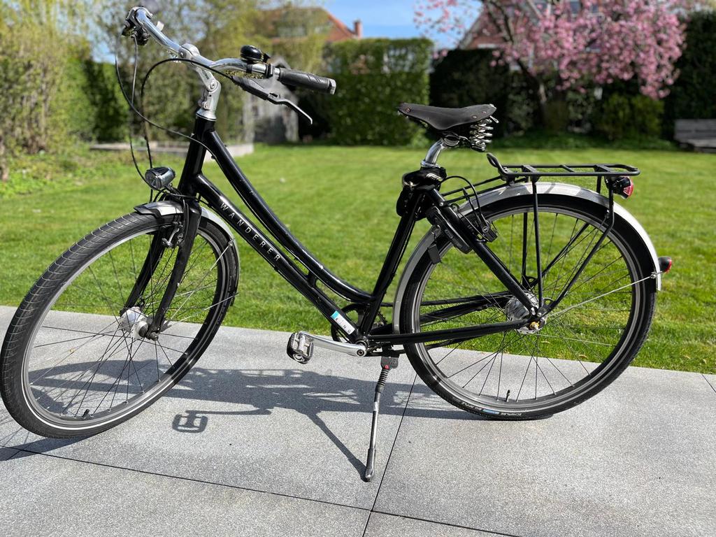Damesfiets Wanderer, Fietsen en Brommers, Fietsen | Dames | Damesfietsen, Gebruikt, Versnellingen, 50 tot 53 cm, Ophalen